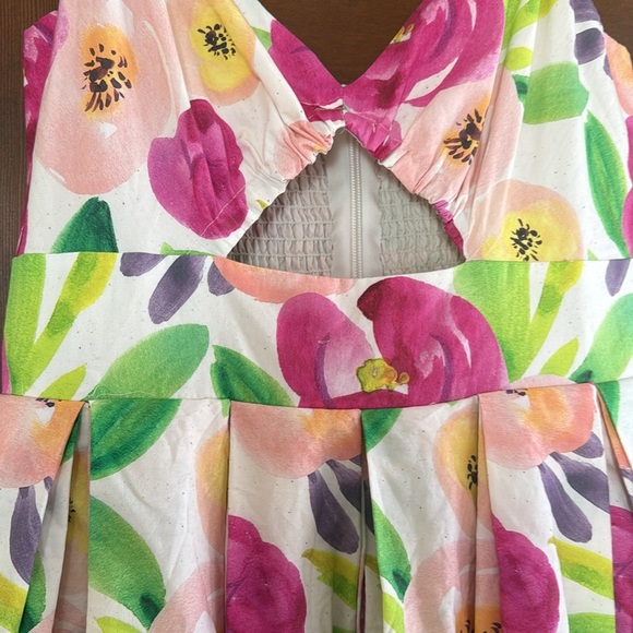 Hutch by Anthropologie Sleeveless V-Neck Cutout Midi Dress - Picture 11 of 13